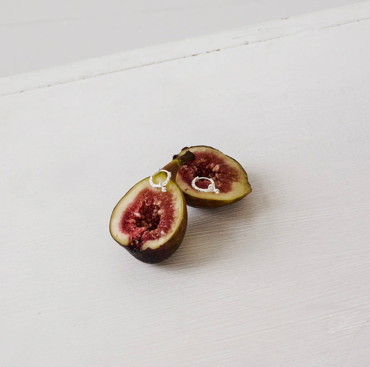 Belle Silver Hoops