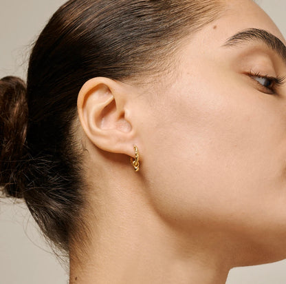 Belle Gold Hoops