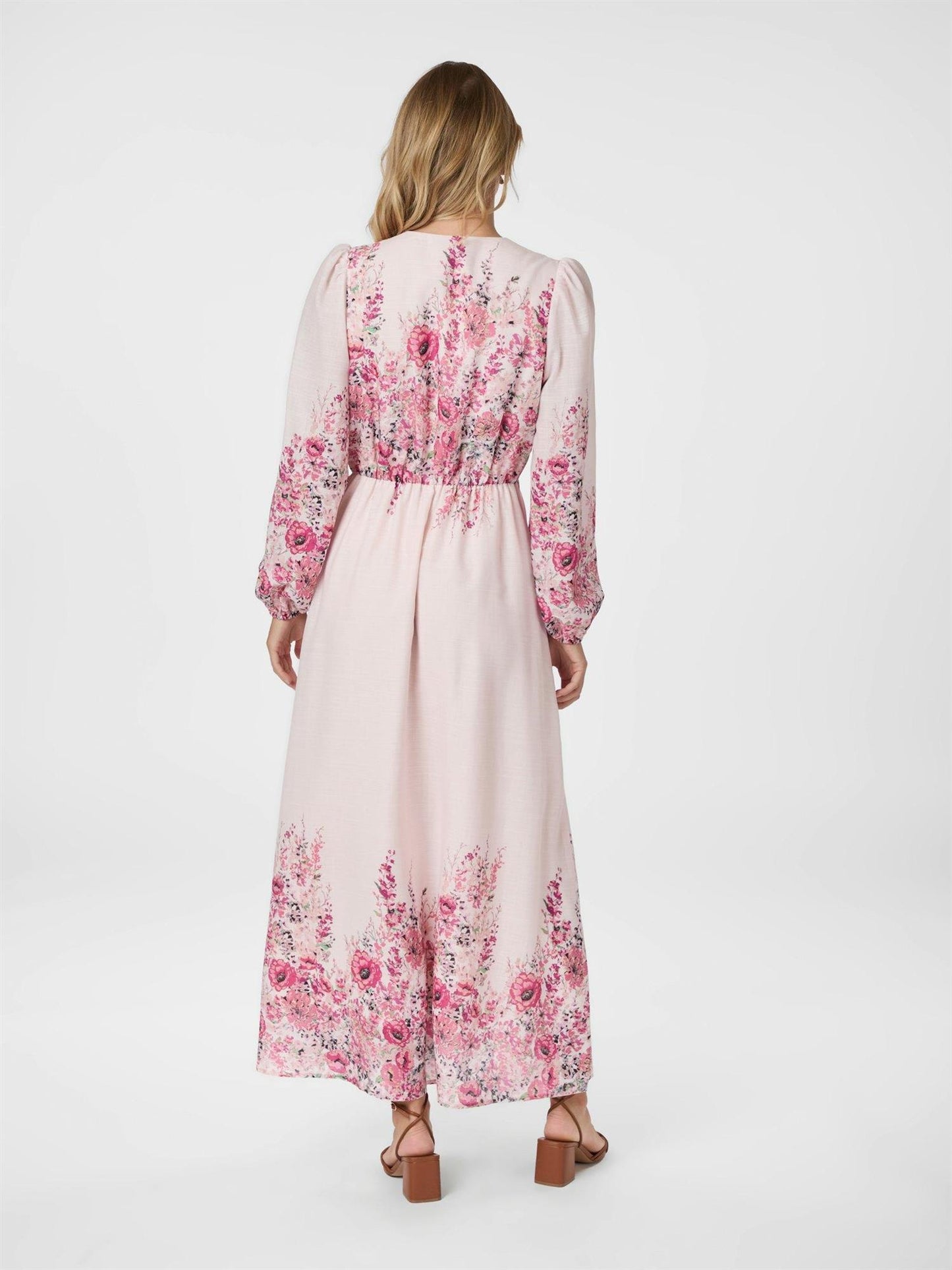 Silfi Flower Print Dress - Rose