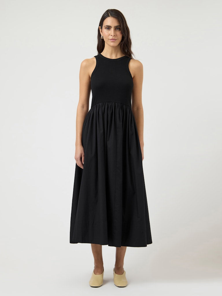 YASMIRI LONG DRESS NOOS - BLACK