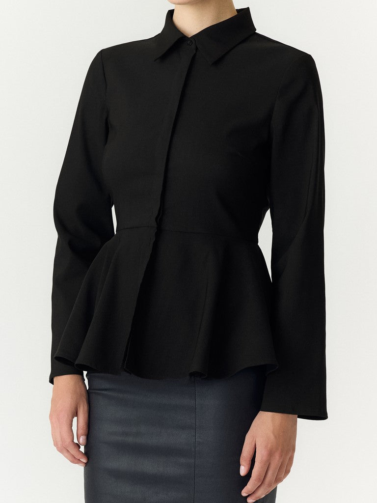 YASPEPA SHIRT - BLACK