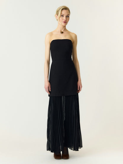 YASALVINDA STRAPLESS MAXI DRESS