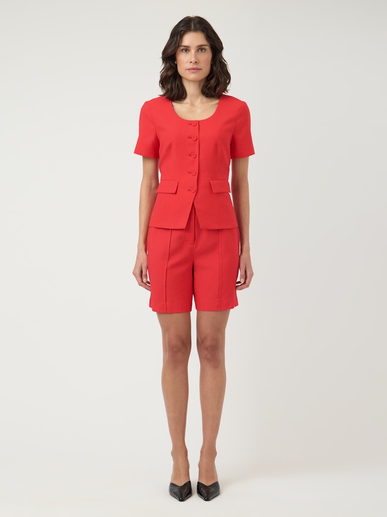 YASBIRMO HW SHORTS - POINSETTIA