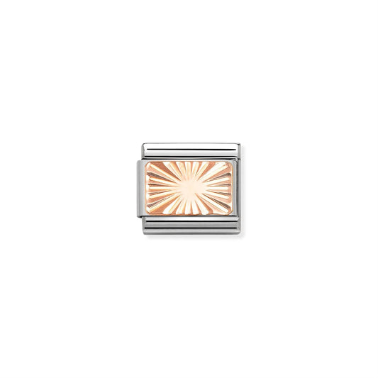 LINK, ROSEGOLD ETCHED PLATE