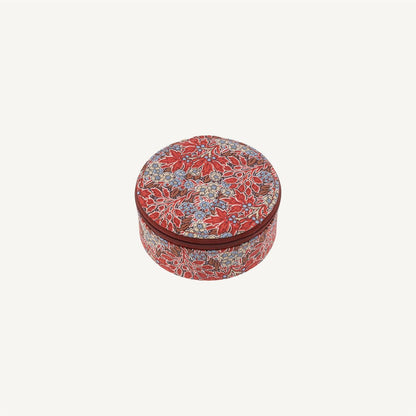 Jewelry Box Round mw - Liberty Aubrey Forest Rust