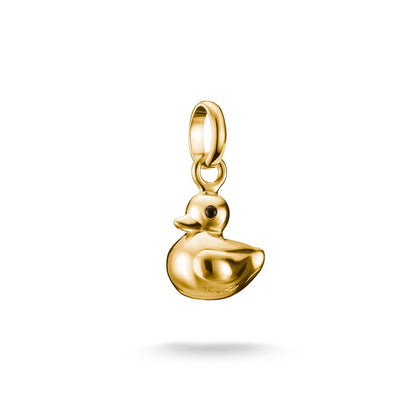 Charm Pendant Duck Connect Gold-Plated