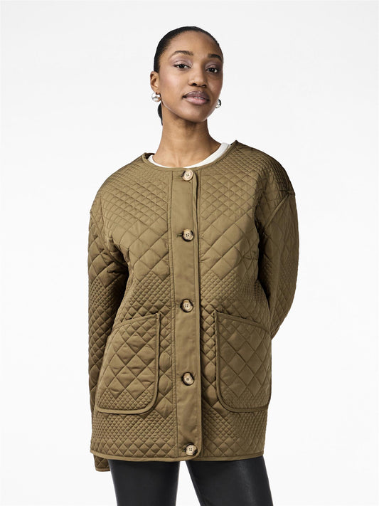 YASLAURIE LS PADDED JACKET S. NOOS - CAPERS