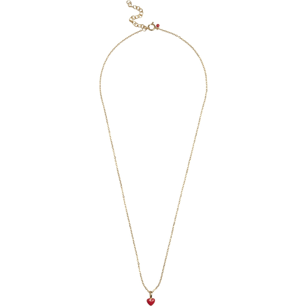 Amore Gold & Red Necklace