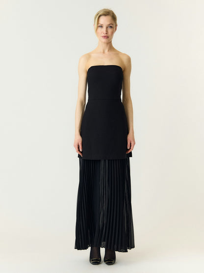 YASALVINDA STRAPLESS MAXI DRESS