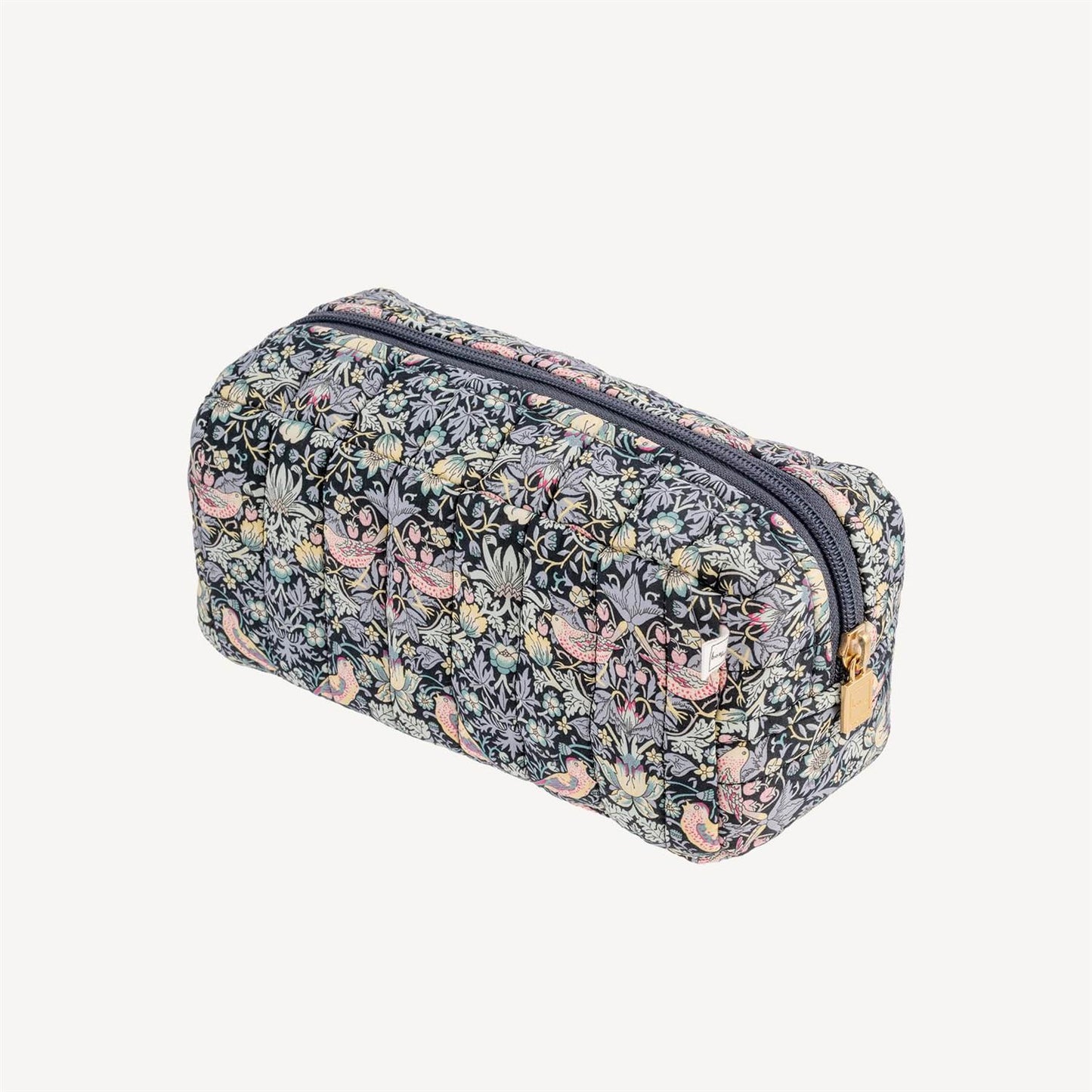 Pouch XS Square mw - Liberty Strawberry Thief Black
