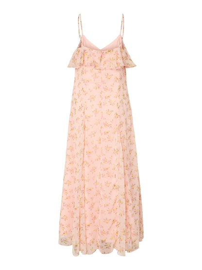 YASSOIREE STRAP MAXI DRESS - BLUSHING ROSE