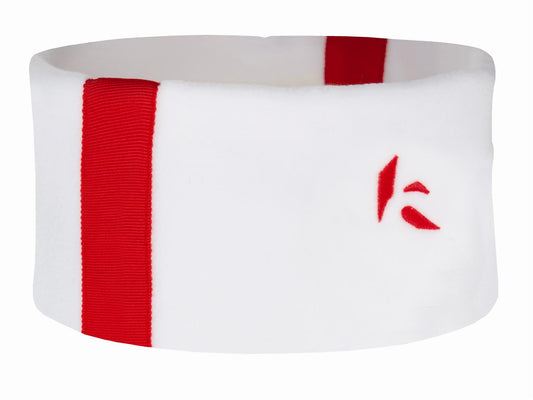 Stripe Pannebånd - Hvit/Rød