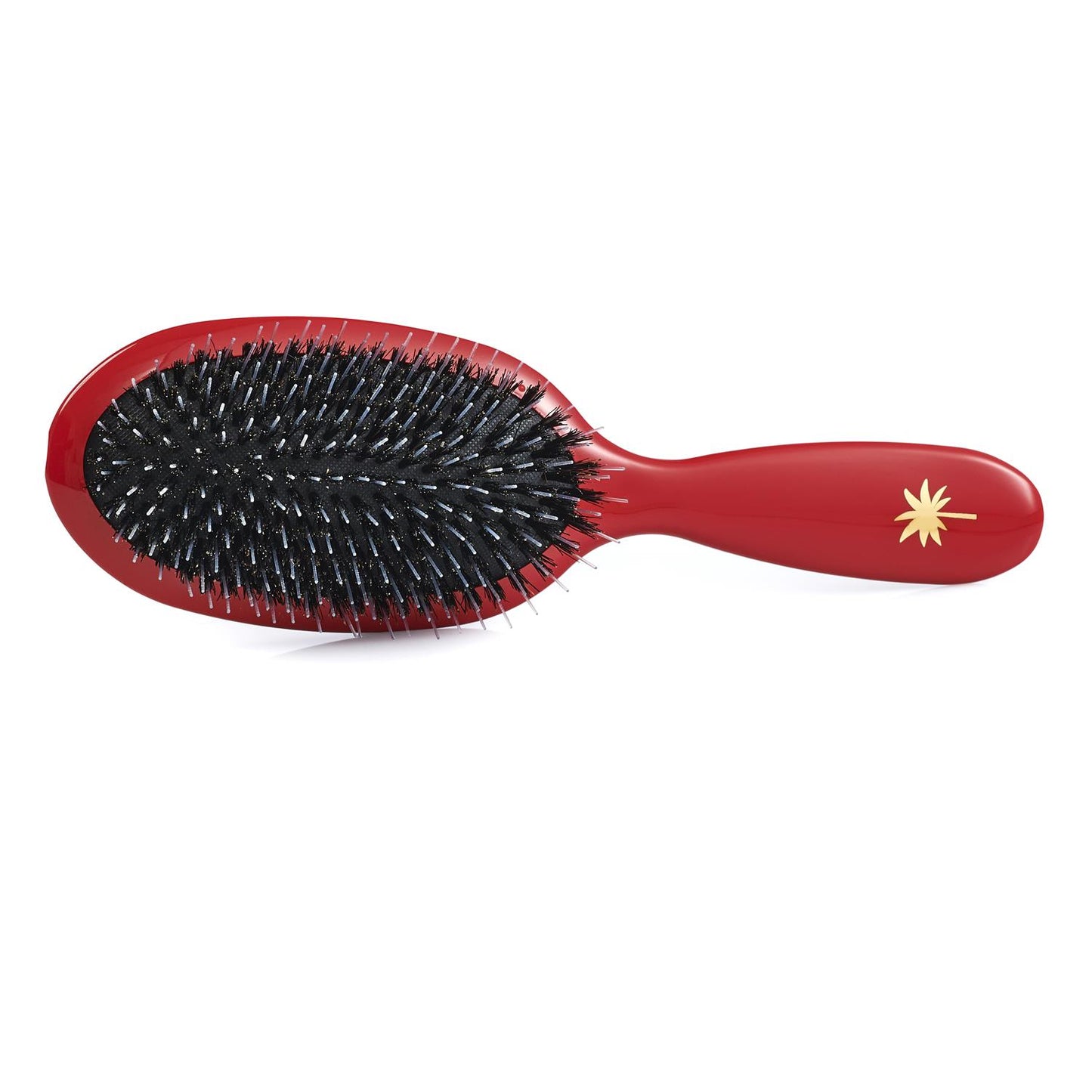 Hair Brush Medium - Red Poppy