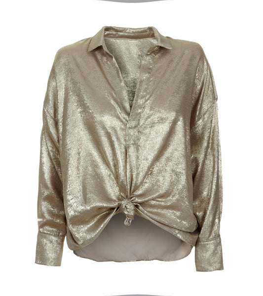 Ina Blouse - Gold
